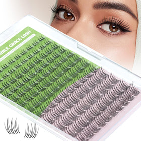 KEYYOU front packaging showing 120-piece Aurora lash kit and contents