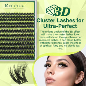 KEYYOU ultra-thin PuffSilk band detail for seamless blend benefit