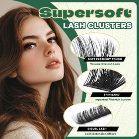 KEYYOU fan display of 10–18mm lengths for easy blending