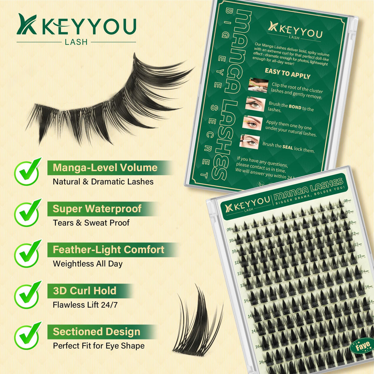 KEYYOU closeup of soft thin band and fibers showing flexible comfort
