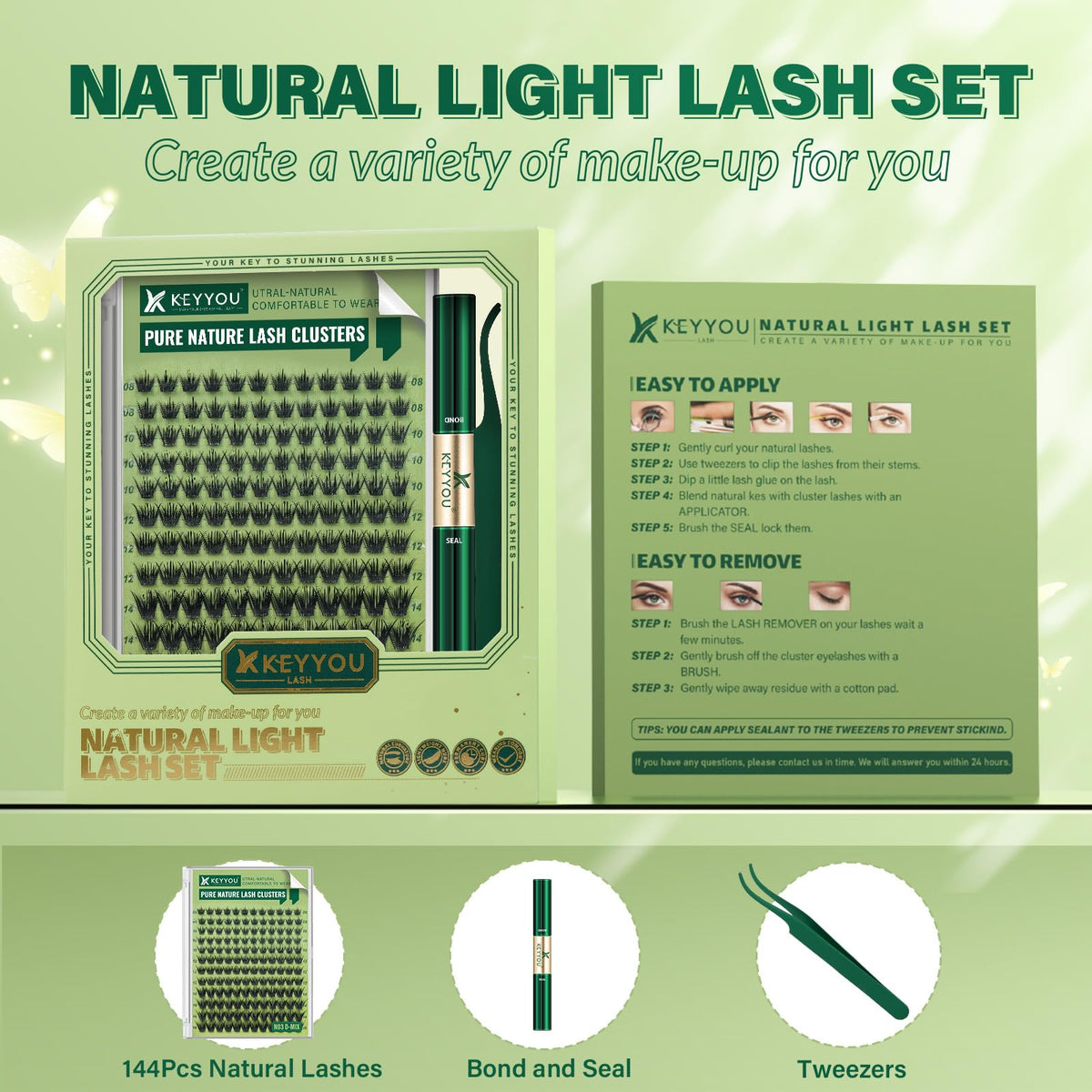 KEYYOU soft fiber texture detail highlighting lightweight comfortable wear