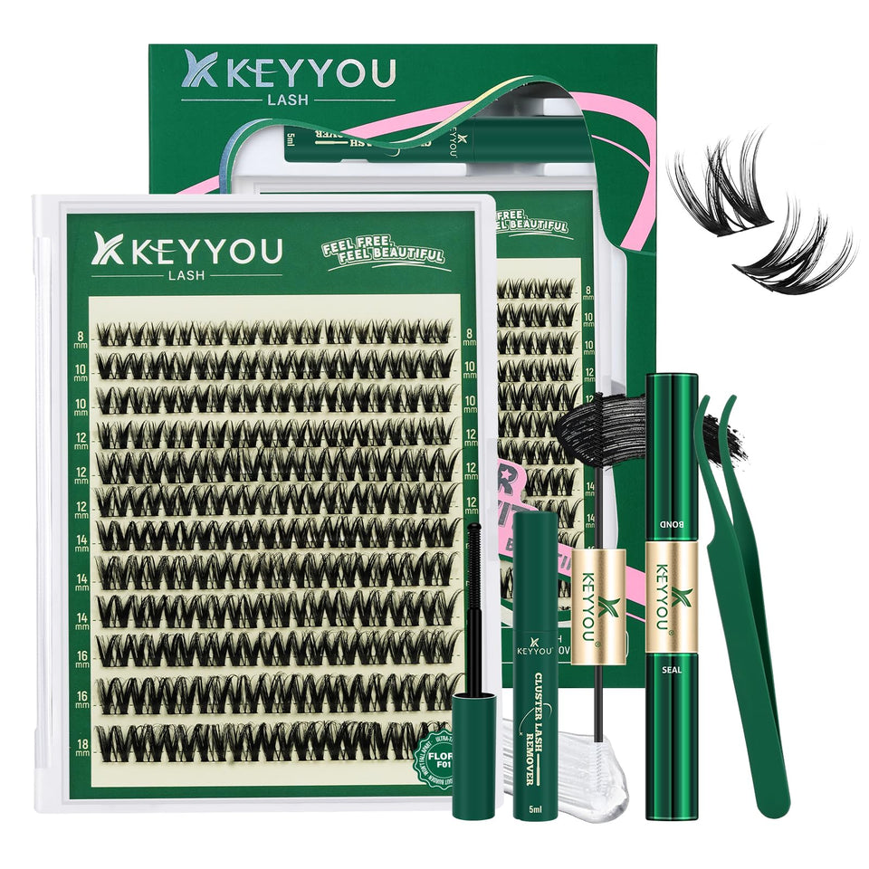 KEYYOU kit front packaging showing all components and benefits