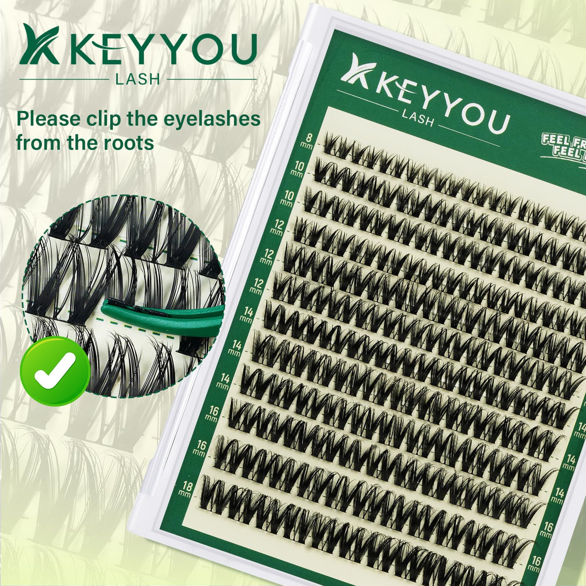 KEYYOU remover and clear seal bottles included to protect wear