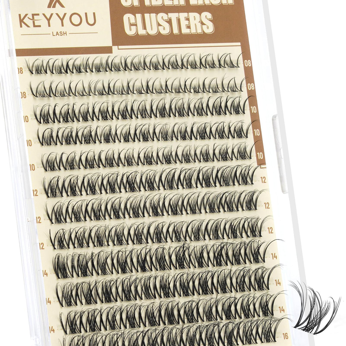 KEYYOU front packaging showing Breeze Wispy clusters and brand appeal