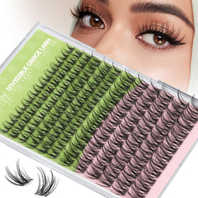 KEYYOU front packaging showing 144pcs value pack and C curl benefit