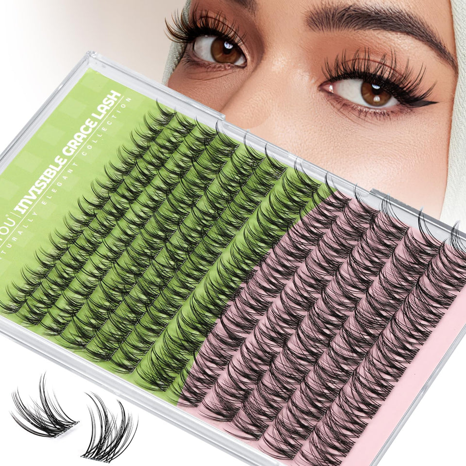 KEYYOU front packaging showing 144pcs value pack and C curl benefit