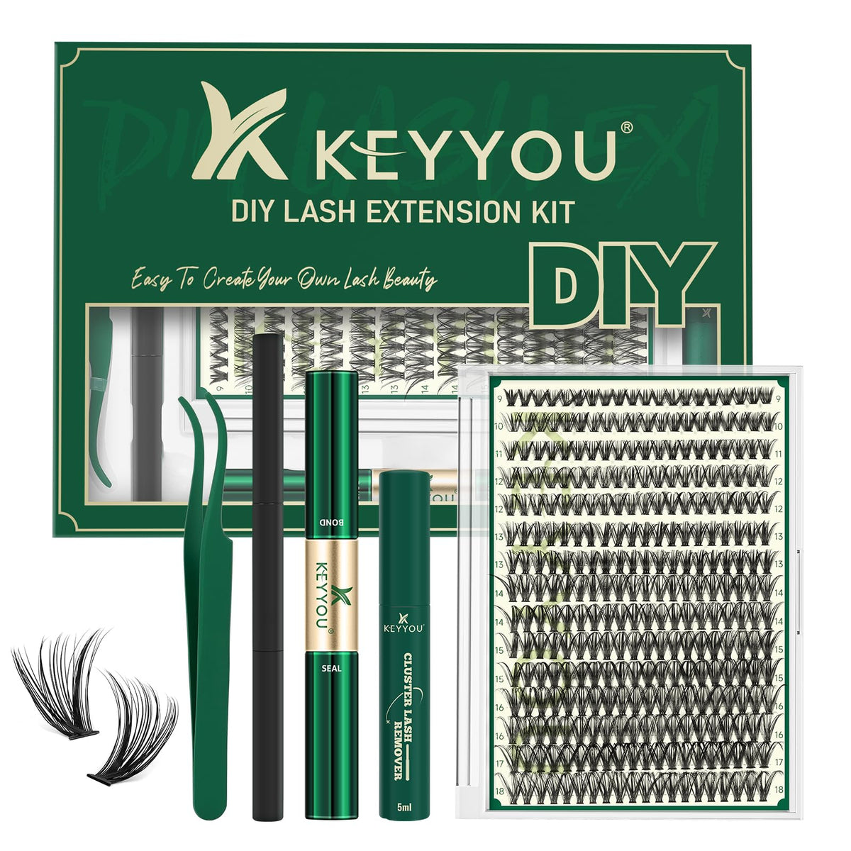 KEYYOU kit front packaging showing full contents for quick setup