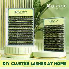 KEYYOU lifestyle shot for evening glam and long-lasting wear confidence