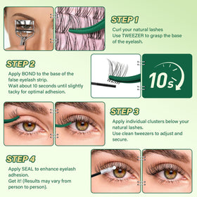KEYYOU product on vanity with lashes showing professional-ready presentation