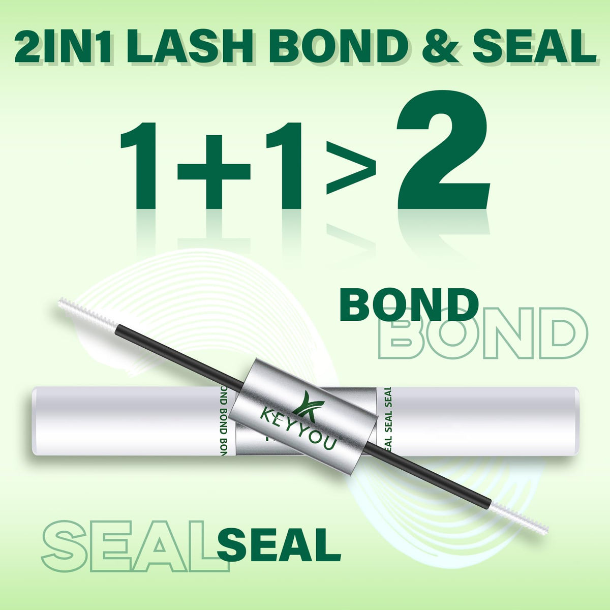 KEYYOU sealant film closeup protecting lashes from moisture