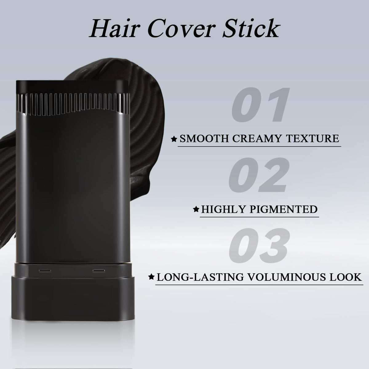 KGAJSGH application in use on beard providing natural concealment benefit instant results