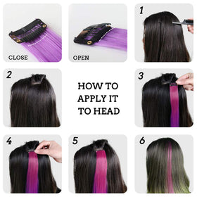 KGBFASS festival hairstyle using multiple colors to create a bold look