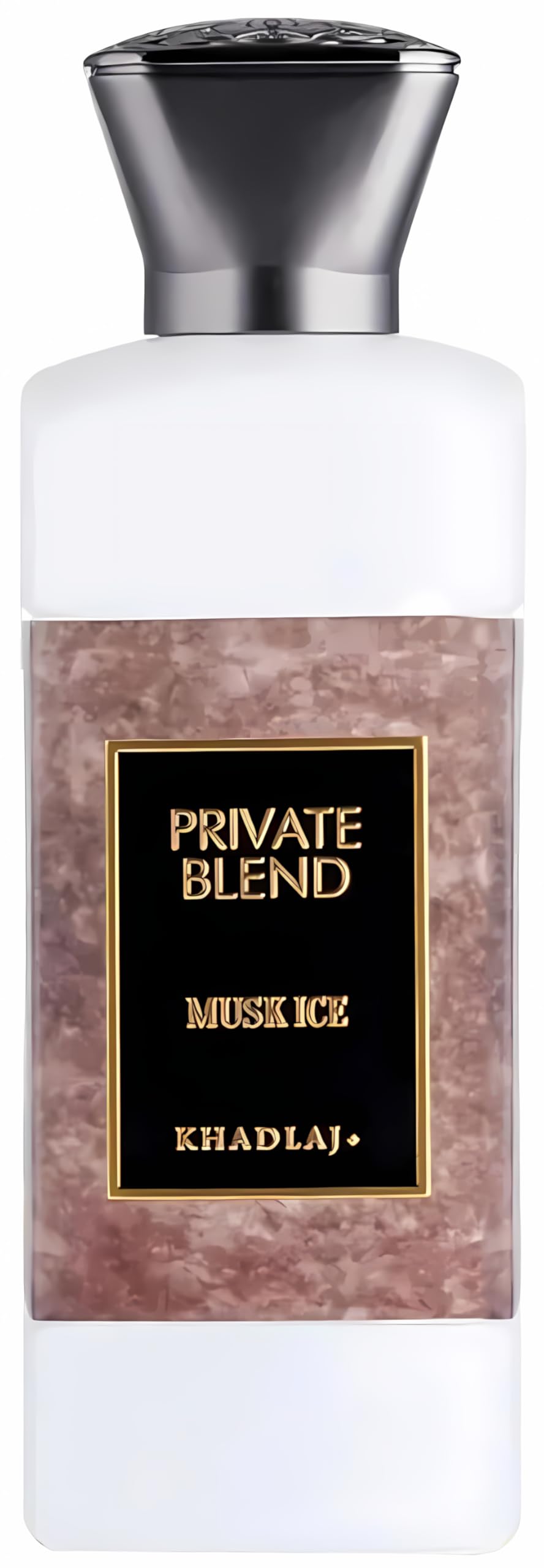 KHADLAJ PERFUMES front bottle shot showing refined packaging and lasting luxury