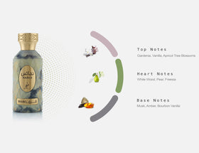 Khadlaj label close-up highlighting product name and premium finish