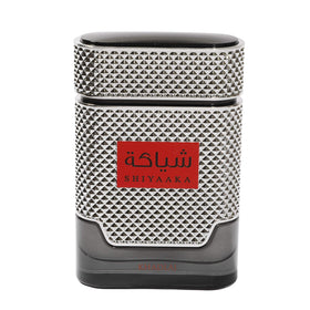 KHADLAJ PERFUMES Shiyaaka Silver atomizer close-up highlighting spray nozzle for precise application