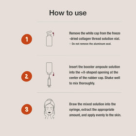 ki cosmetics open vial revealing clear solution, emphasizes purity and concentrated formula