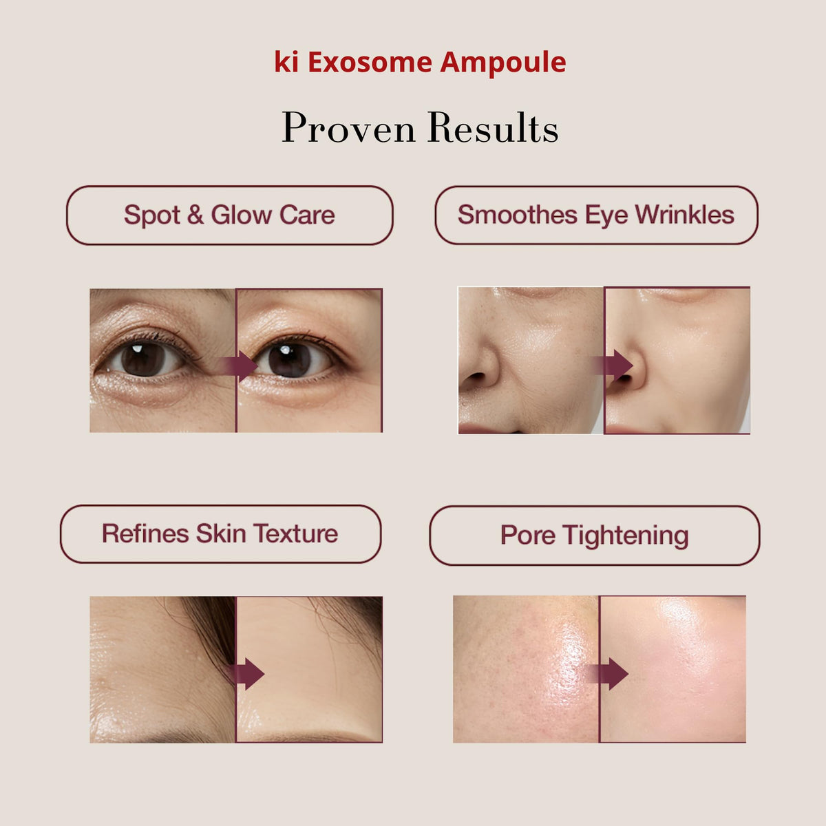 ki cosmetics glass pipette dispensing ampoule drop, demonstrates precise application benefit