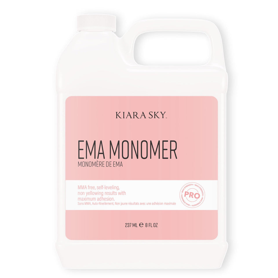 Kiara Sky front label on 8 oz bottle showing product name and benefits