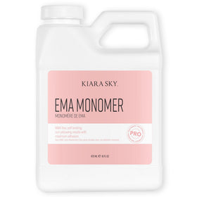 KIARA SKY front bottle view showing professional 16 fl oz monomer and clear labeling benefit