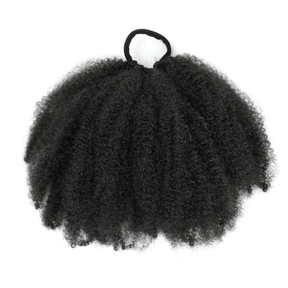Kid's Summer front packaging showing afro puff benefits and natural black color