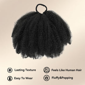 Kid's Summer size comparison on model showing 8-inch scale and volume