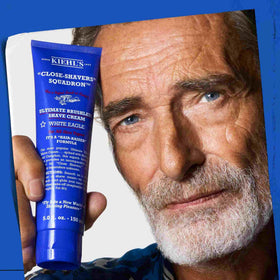Kiehl's 10.1 fl oz next to ruler for accurate size and scale reference