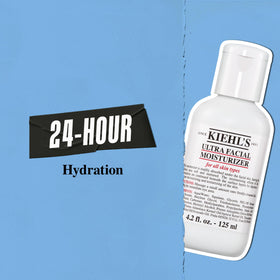 Kiehl's 4.2 fl oz jar beside common items to show real size and value