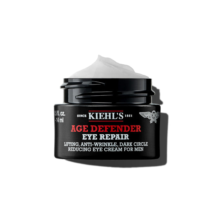 Kiehl's Age Defender eye repair tube front view showing product benefits