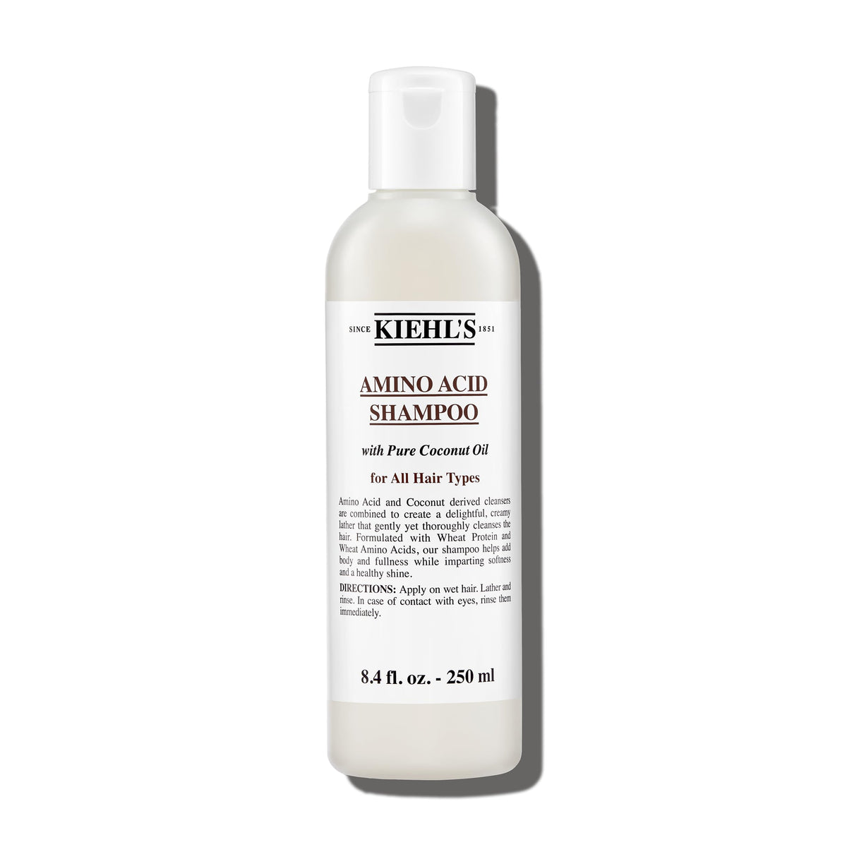 Kiehl's front bottle view showing label and daily-use benefits