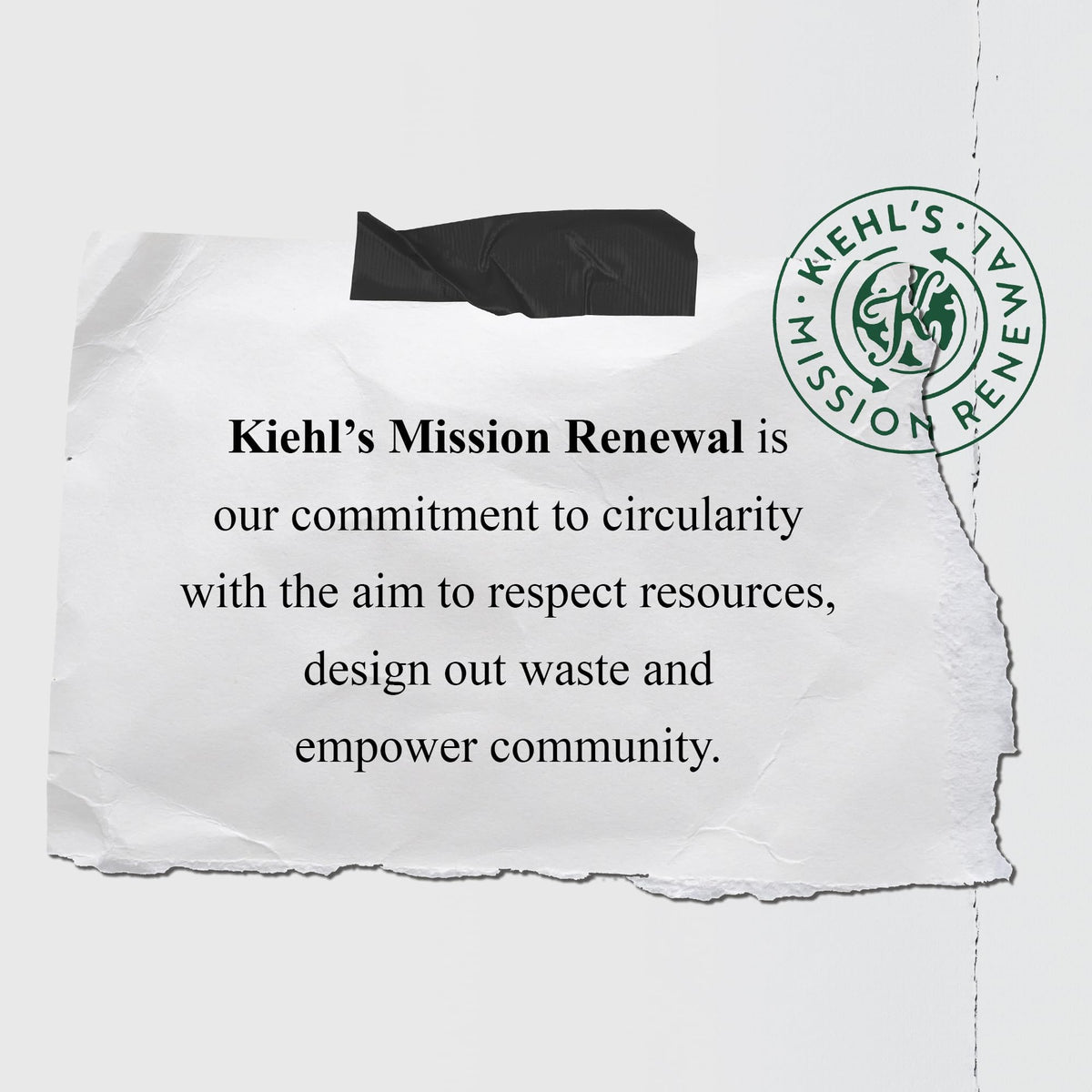 Kiehl's application on damp hair demonstrating even distribution and frizz control