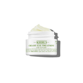 Kiehl's jar front view showing label and compact 0.5 fl oz size for travel-friendly hydration