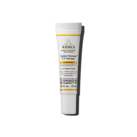 Kiehl's front packaging showing SPF 50 protection and serum benefit
