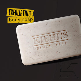 Kiehl's close-up texture of pumice and jojoba for effective exfoliation