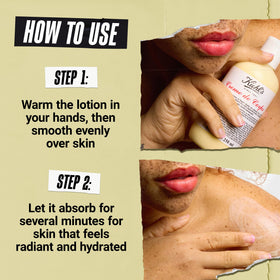 Kiehl's jar on a bathroom shelf illustrating everyday routine compatibility