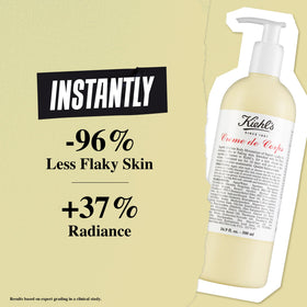 Kiehl's pump dispensing lotion with an easy-use application benefit