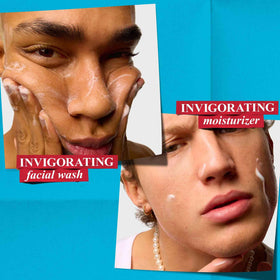 Kiehl's face wash in use during morning routine demonstrating refresh and wake-up benefit