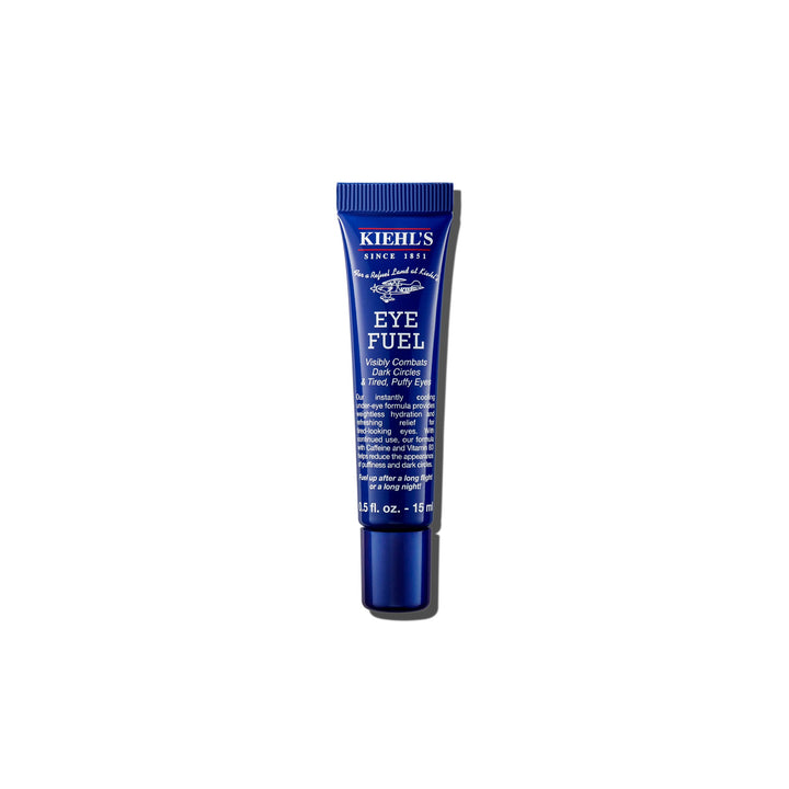 Kiehl's front packaging of eye cream stick showing compact travel-ready design and convenience
