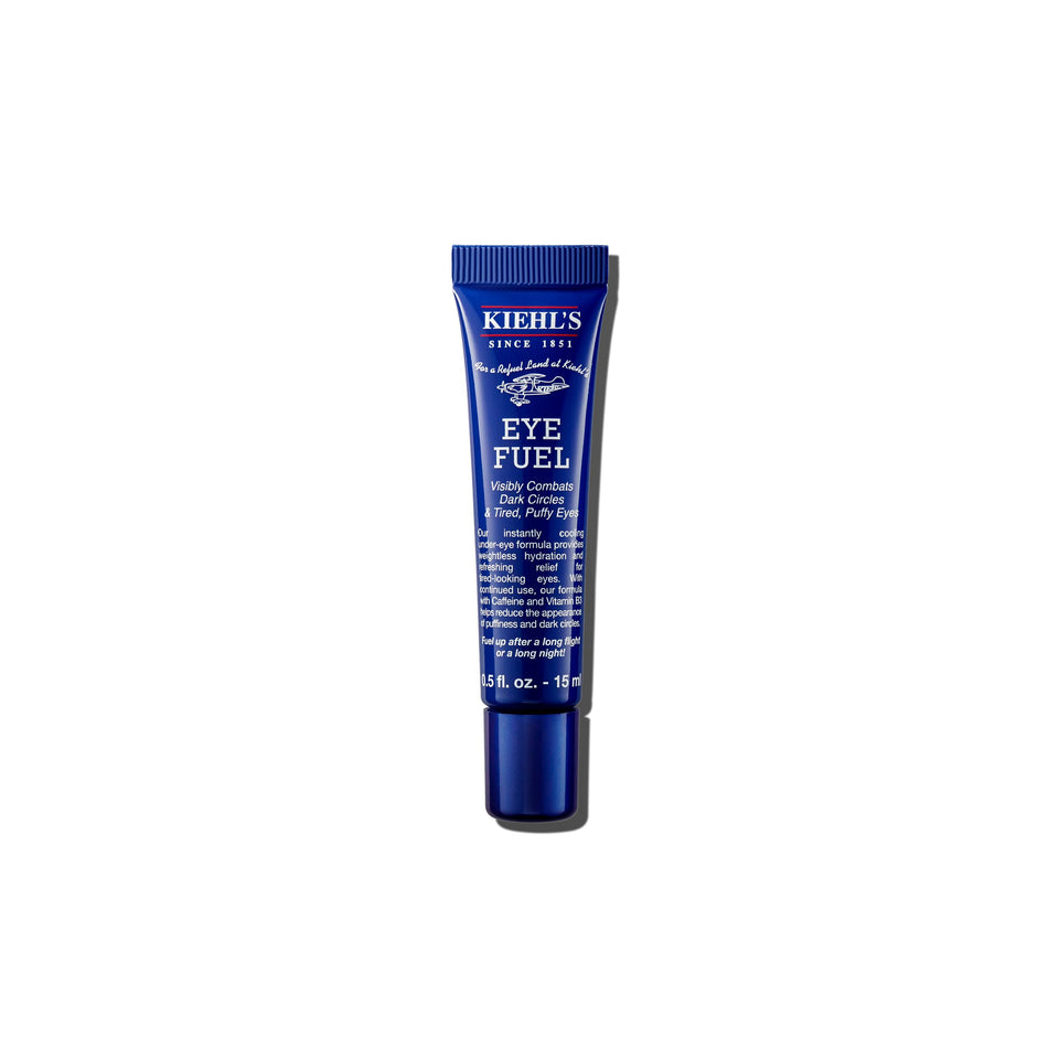 Kiehl's front packaging of eye cream stick showing compact travel-ready design and convenience