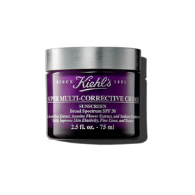 Kiehl's jar front view showing branding and SPF benefit