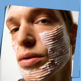 Kiehl's colloidal oatmeal ingredient visual highlighting soothing redness relief