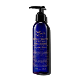 Kiehl's front bottle shot showing product and calming lavender scent benefit