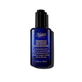 Kiehl's front bottle view showing product and label for nighttime radiance