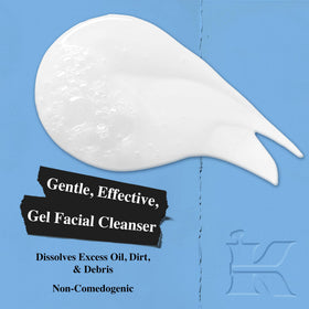 Kiehl's pump dispensing cleanser for easy controlled application