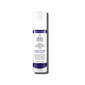 Kiehl's front packaging showing bottle and label, highlights firming benefits
