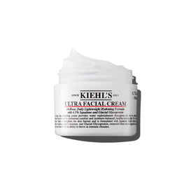 Kiehl's Ultra Facial Cream front jar showing product and branding for reliable hydration