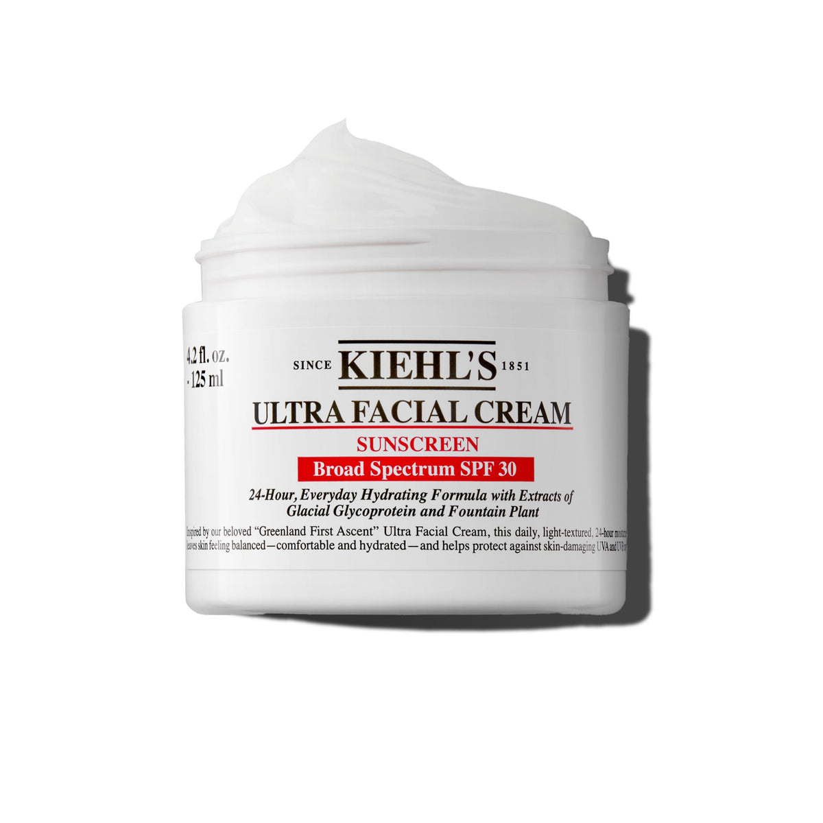 Kiehl's front packaging showing daily SPF 30 moisturizer protecting skin