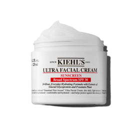 Kiehl's front packaging showing daily SPF 30 moisturizer protecting skin