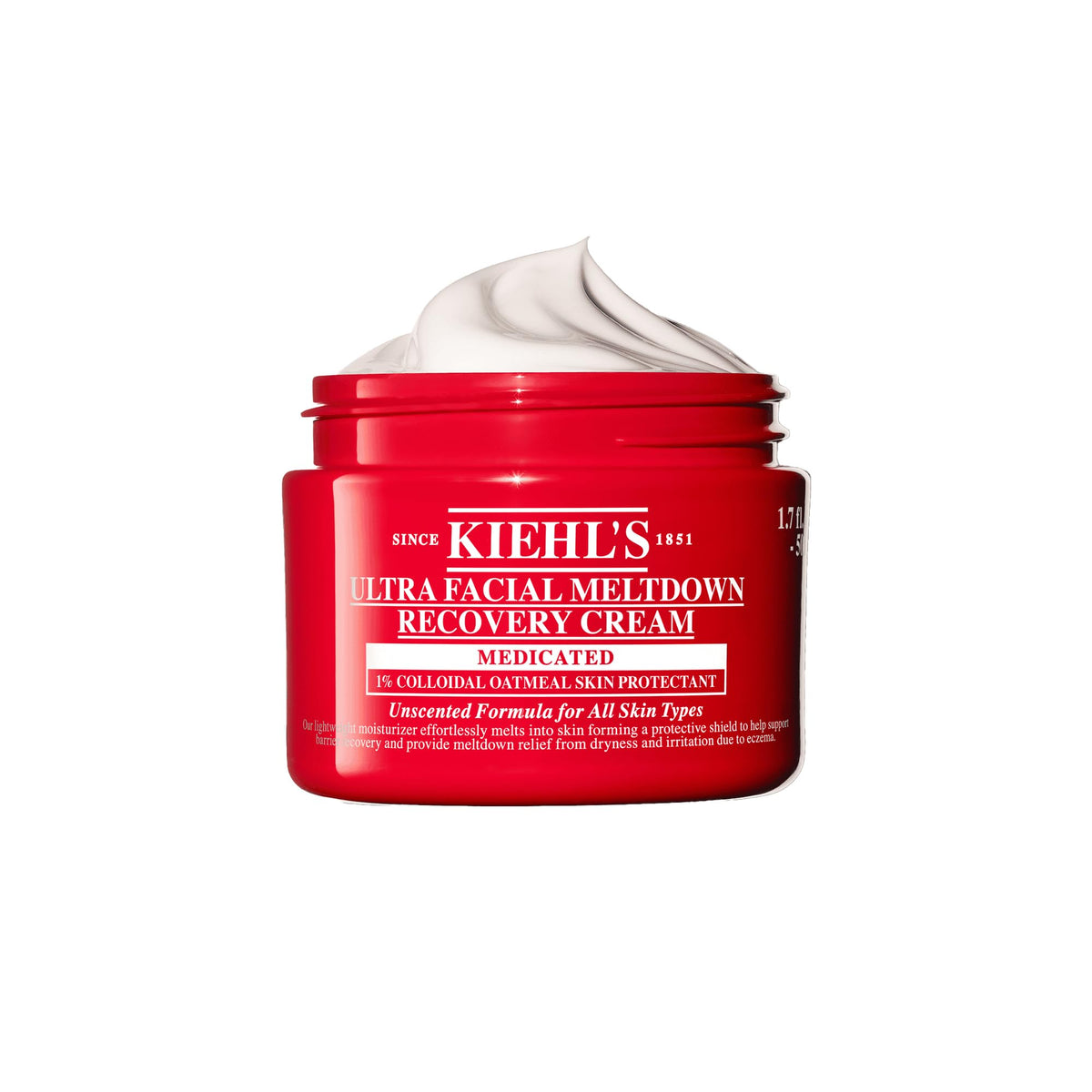 Kiehl's front packaging showing product identity and quick benefit