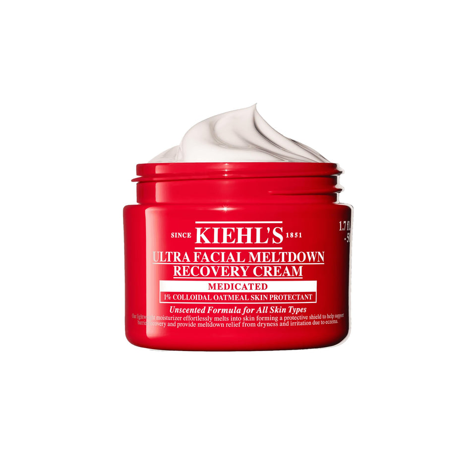 Kiehl's front packaging showing product identity and quick benefit