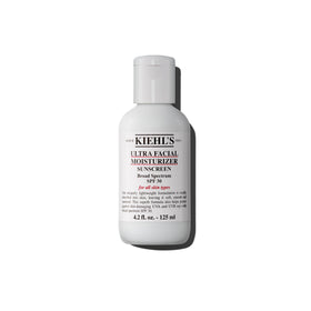Kiehl's front tube view showing branding and SPF 30 for quick product ID and benefit
